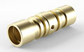 73 - Gage Port Coupling - Brass